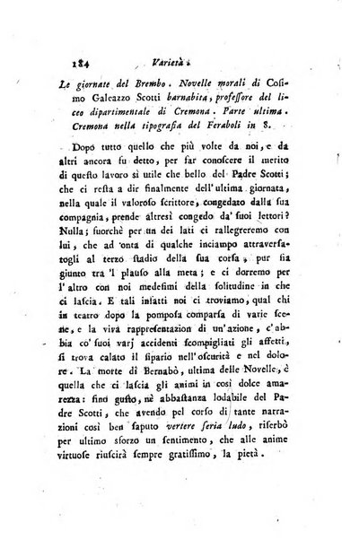 Giornale dell'italiana letteratura