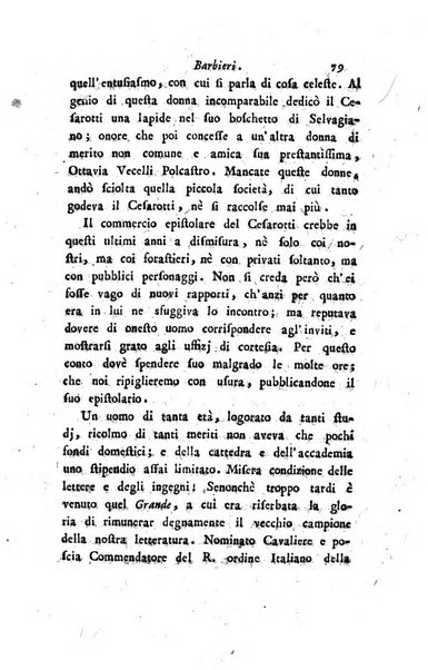 Giornale dell'italiana letteratura