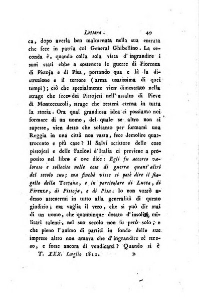 Giornale dell'italiana letteratura