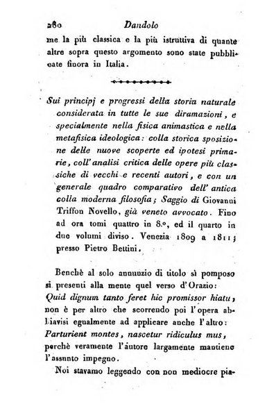 Giornale dell'italiana letteratura