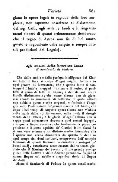 Giornale dell'italiana letteratura