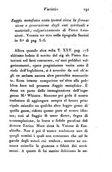 Giornale dell'italiana letteratura