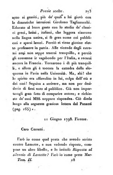 Giornale dell'italiana letteratura