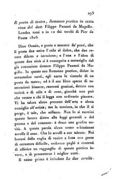 Giornale dell'italiana letteratura