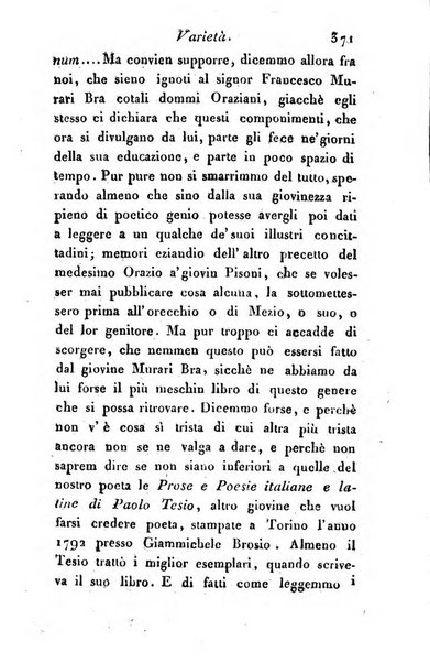 Giornale dell'italiana letteratura