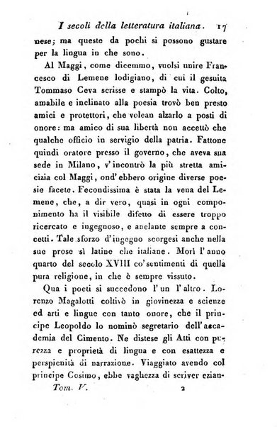 Giornale dell'italiana letteratura