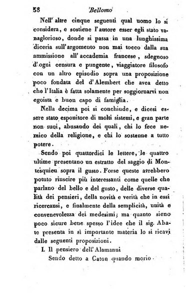 Giornale dell'italiana letteratura