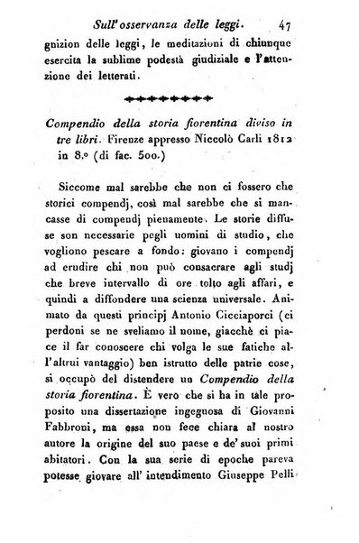 Giornale dell'italiana letteratura