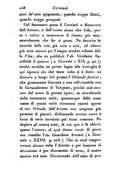 Giornale dell'italiana letteratura