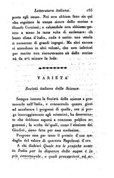 Giornale dell'italiana letteratura