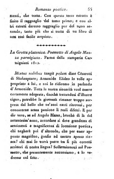 Giornale dell'italiana letteratura