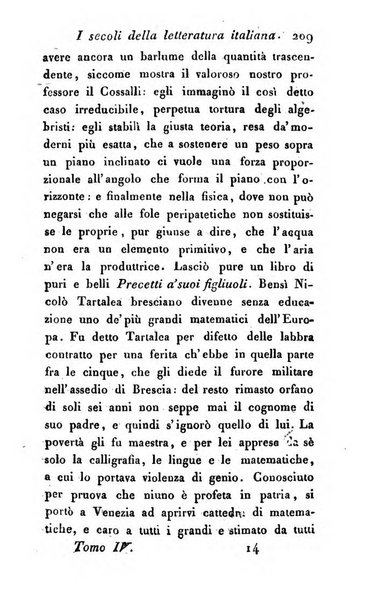 Giornale dell'italiana letteratura