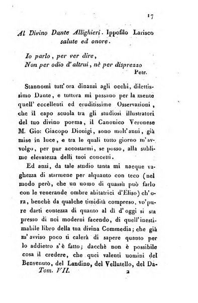 Giornale dell'italiana letteratura