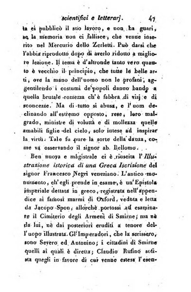 Giornale dell'italiana letteratura