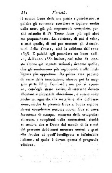 Giornale dell'italiana letteratura