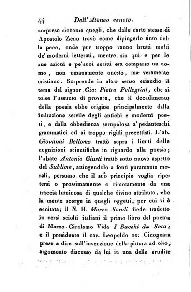 Giornale dell'italiana letteratura