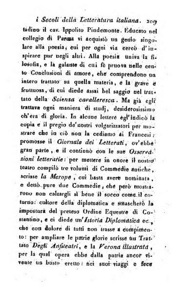 Giornale dell'italiana letteratura