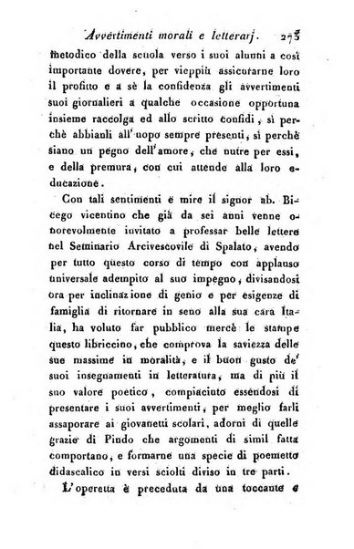 Giornale dell'italiana letteratura