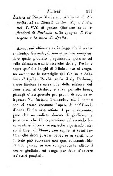 Giornale dell'italiana letteratura