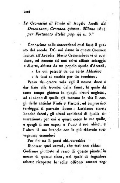 Giornale dell'italiana letteratura