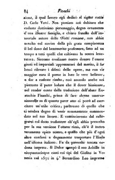 Giornale dell'italiana letteratura