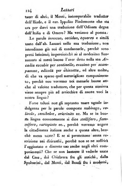 Giornale dell'italiana letteratura