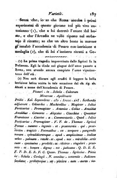 Giornale dell'italiana letteratura