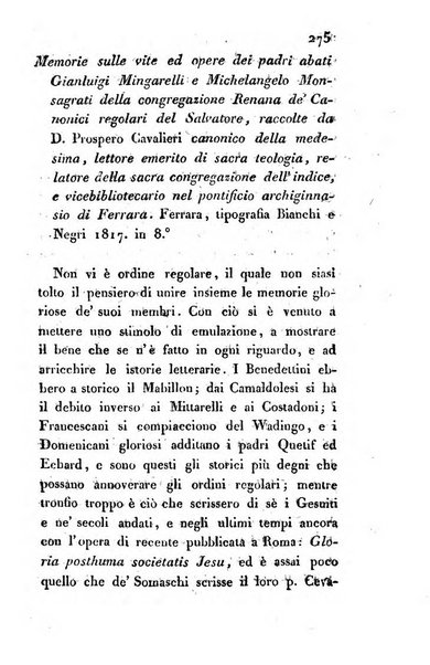 Giornale dell'italiana letteratura