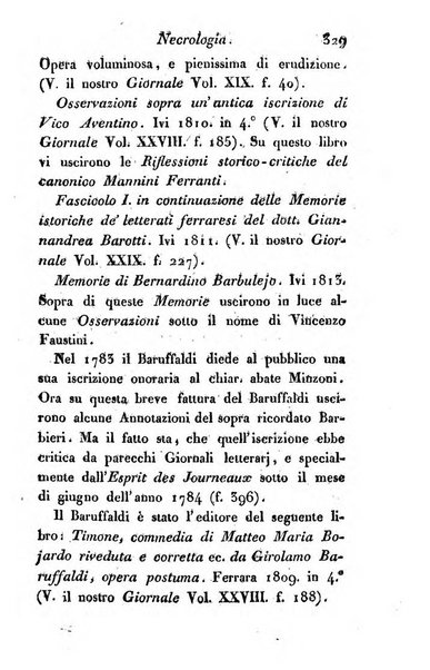 Giornale dell'italiana letteratura