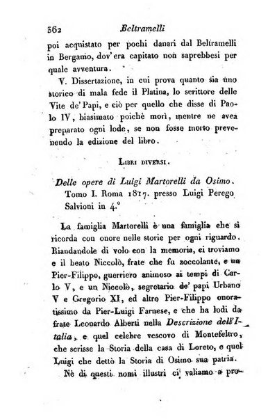 Giornale dell'italiana letteratura