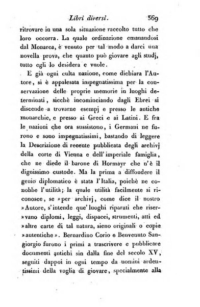 Giornale dell'italiana letteratura