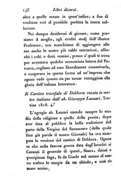 Giornale dell'italiana letteratura