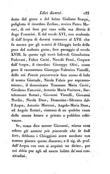 Giornale dell'italiana letteratura