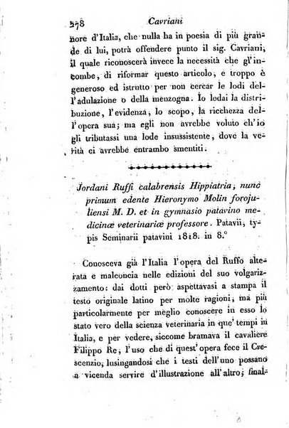 Giornale dell'italiana letteratura