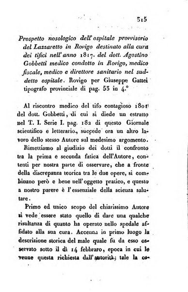 Giornale dell'italiana letteratura