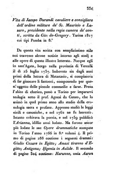 Giornale dell'italiana letteratura