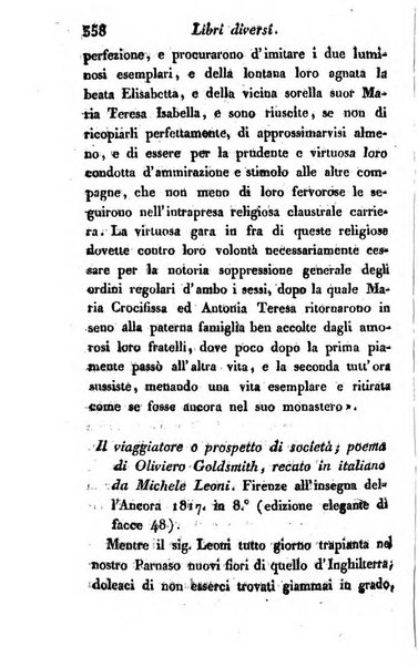 Giornale dell'italiana letteratura