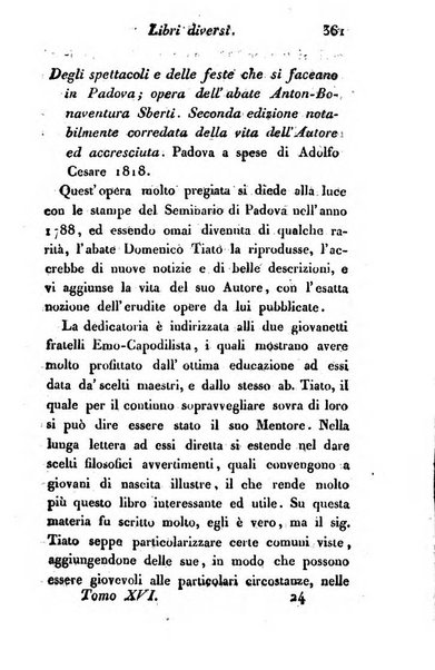 Giornale dell'italiana letteratura