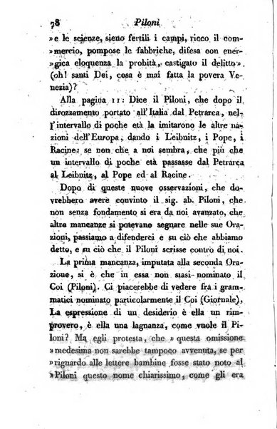 Giornale dell'italiana letteratura