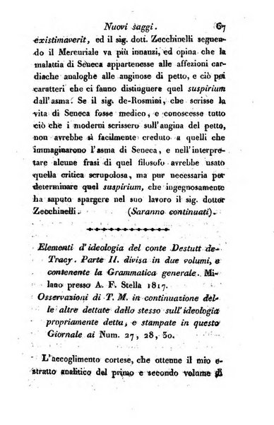 Giornale dell'italiana letteratura