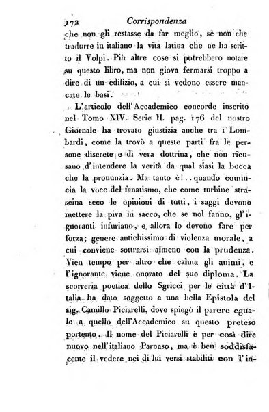 Giornale dell'italiana letteratura