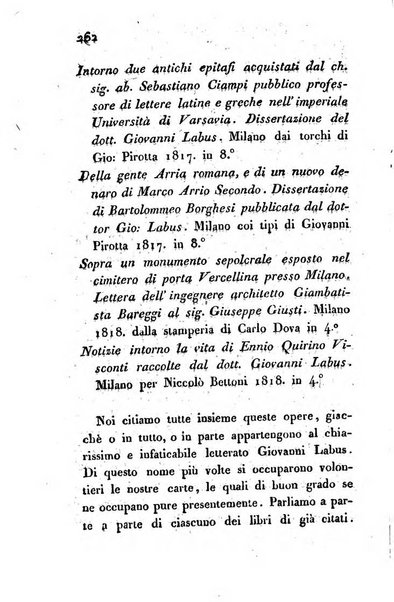 Giornale dell'italiana letteratura