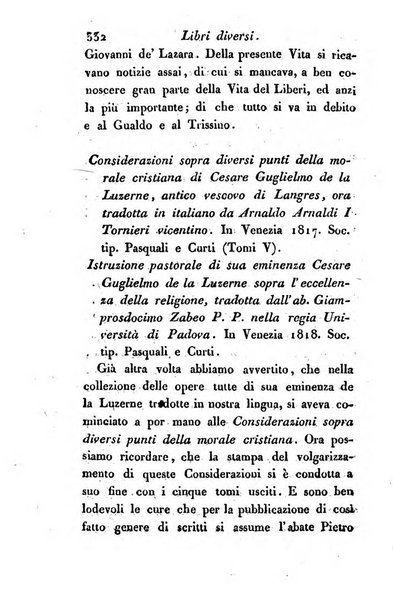 Giornale dell'italiana letteratura