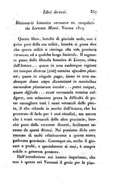 Giornale dell'italiana letteratura