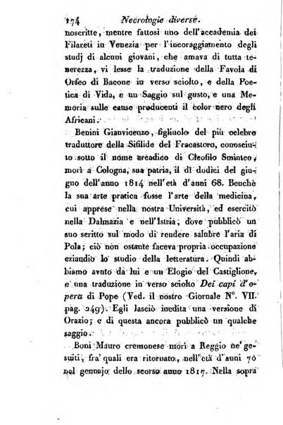 Giornale dell'italiana letteratura