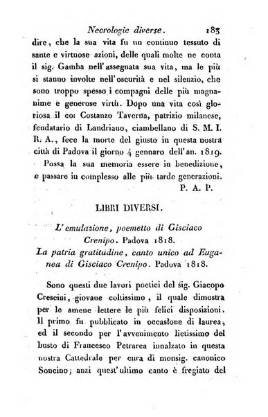 Giornale dell'italiana letteratura