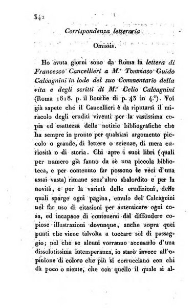 Giornale dell'italiana letteratura