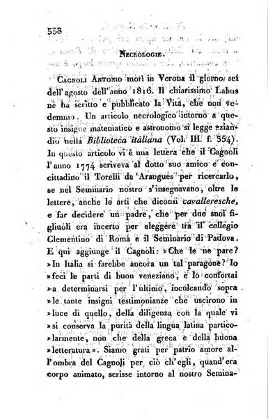 Giornale dell'italiana letteratura