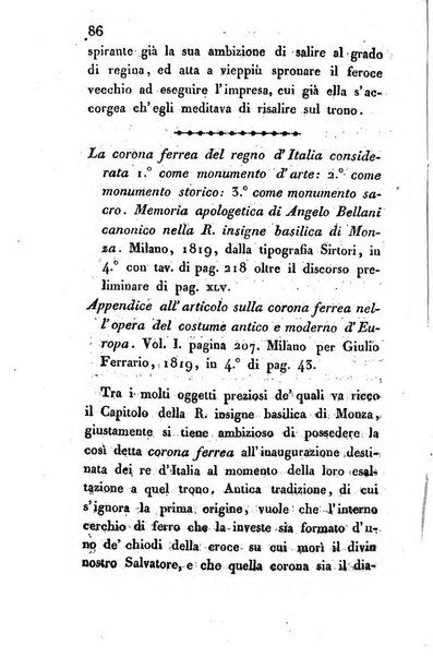 Giornale dell'italiana letteratura