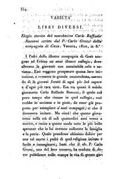 Giornale dell'italiana letteratura